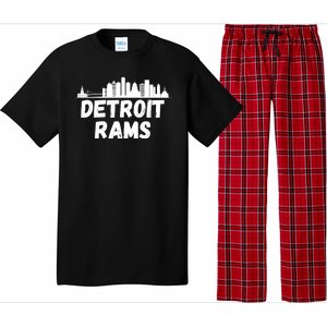 Detroit Rams City View Pajama Set