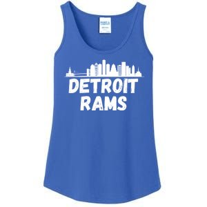 Detroit Rams City View Ladies Essential Tank