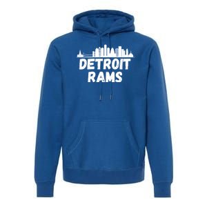 Detroit Rams City View Premium Hoodie