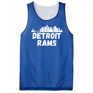 Detroit Rams City View Mesh Reversible Basketball Jersey Tank