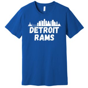 Detroit Rams City View Premium T-Shirt