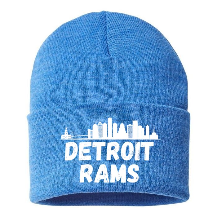 Detroit Rams City View Sustainable Knit Beanie