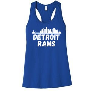 Detroit Rams City View Women's Racerback Tank