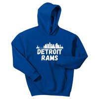 Detroit Rams City View Kids Hoodie