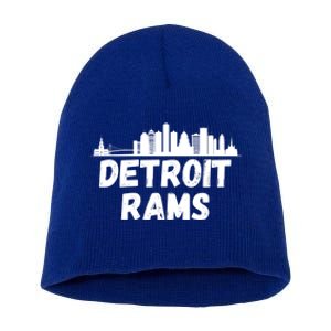 Detroit Rams City View Short Acrylic Beanie