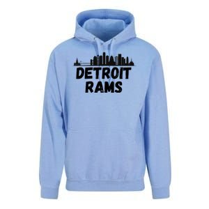 Detroit Rams City View Unisex Surf Hoodie