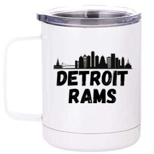 Detroit Rams City View 12 oz Stainless Steel Tumbler Cup