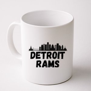 Detroit Rams City View Coffee Mug