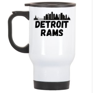 Detroit Rams City View Stainless Steel Travel Mug