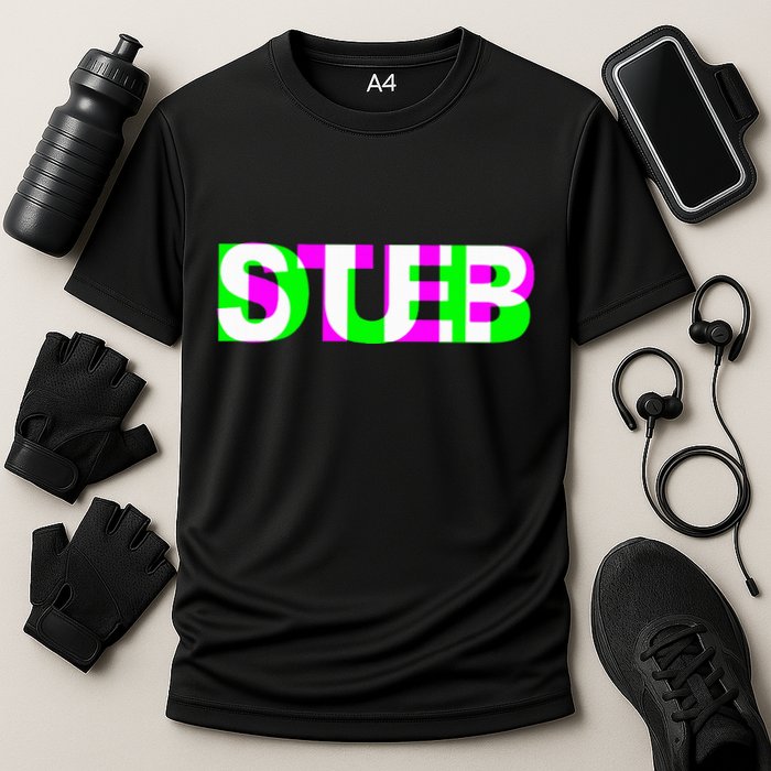 Dubstep Raver Dj Party Cooling Performance Crew T-Shirt