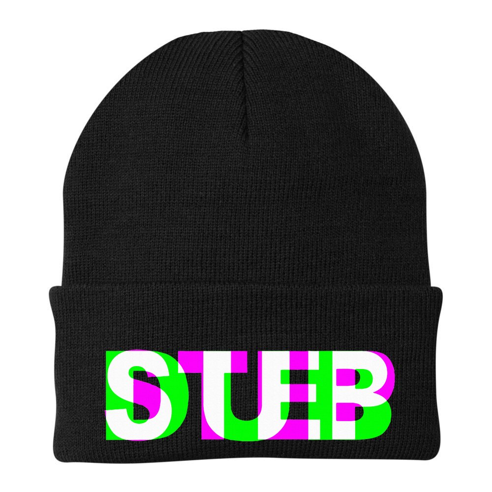 Dubstep Raver Dj Party Beanie