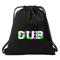 Dubstep Raver Dj Party Drawstring Bag