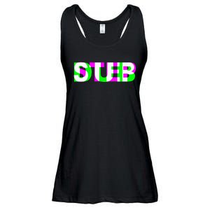 Dubstep Raver Dj Party Ladies Essential Flowy Tank