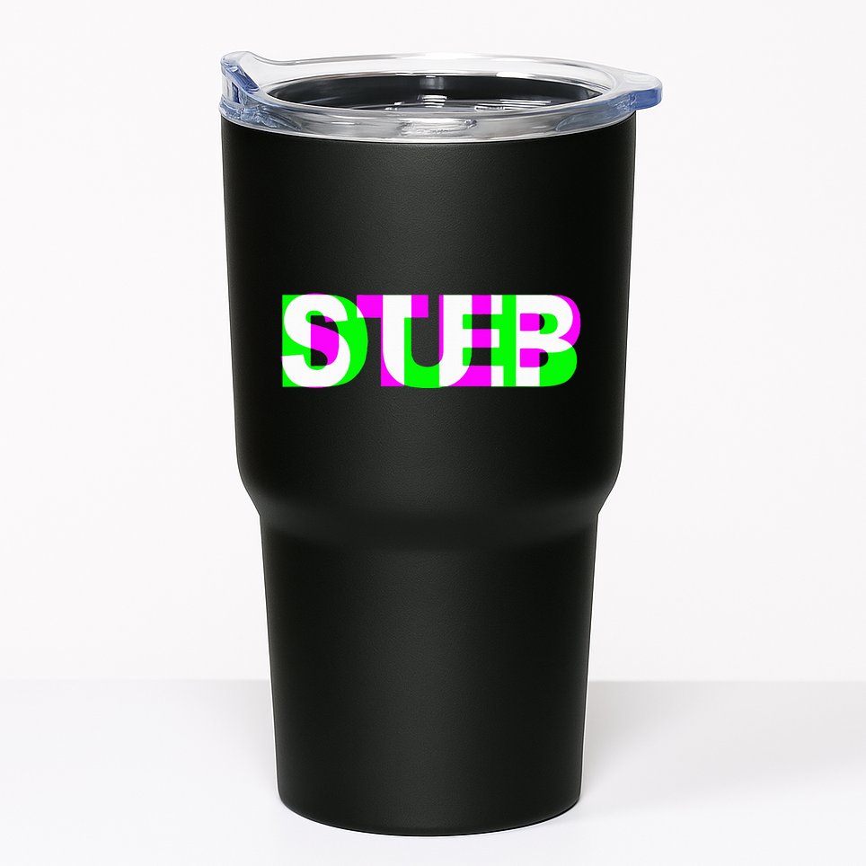Dubstep Raver Dj Party Tumbler