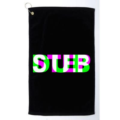 Dubstep Raver Dj Party Golf Towel