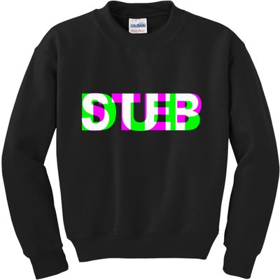 Dubstep Raver Dj Party Kids Sweatshirt