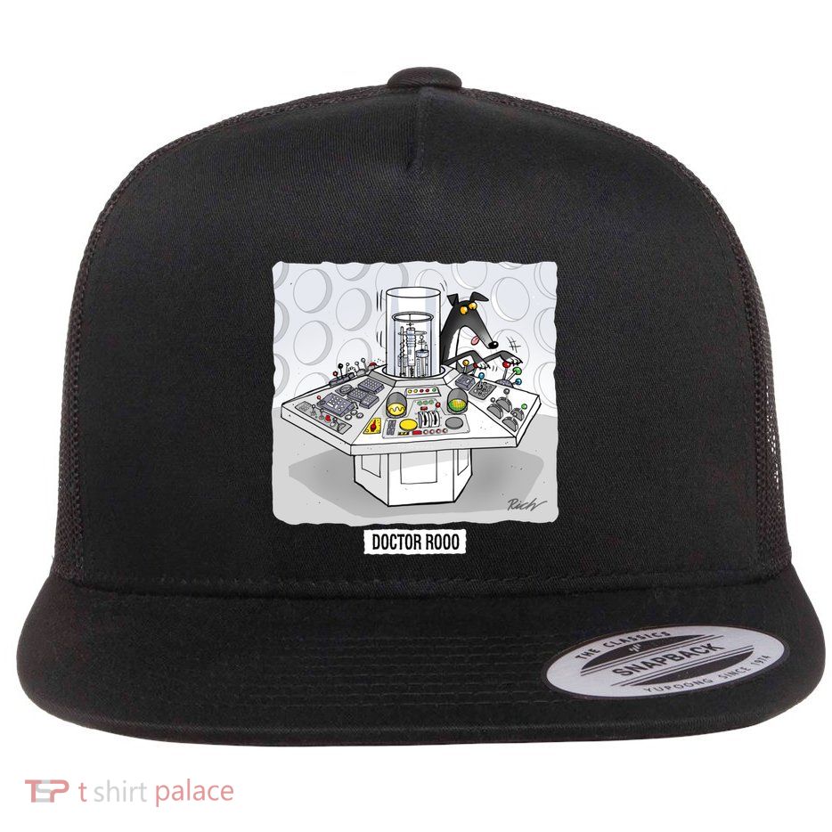 Doctor Rooo Flat Bill Trucker Hat