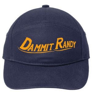 Dammit Randy 7-Panel Snapback Hat