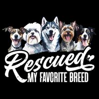 Dog Rescue Dog Dog Adoption Adopted Dog Dog Lover 16 in Basic Backpack