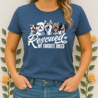 Dog Rescue Dog Dog Adoption Adopted Dog Dog Lover Womens T-Shirt