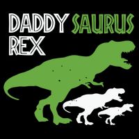 Daddysaurus Rex Daddy Saurus T Rex Dad Of Two Fathers Day Gift Cooling Performance Crew T-Shirt