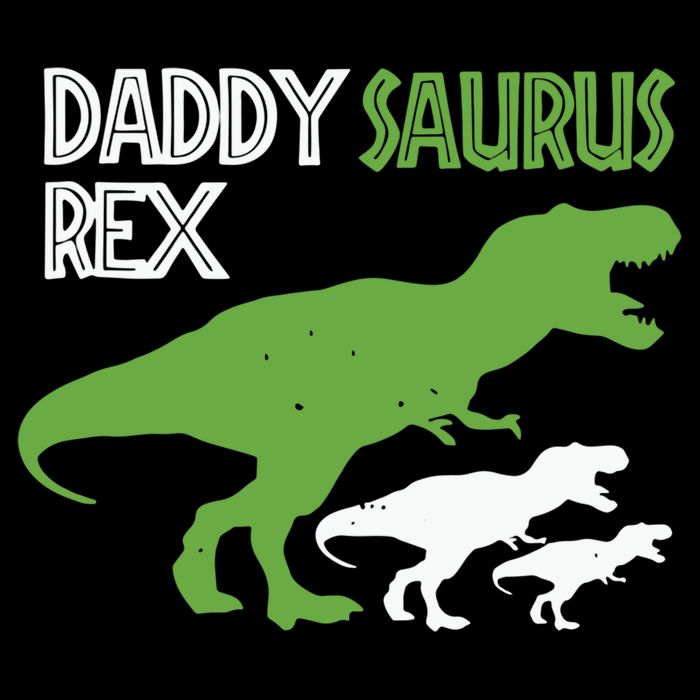 Daddysaurus Rex Daddy Saurus T Rex Dad Of Two Fathers Day Gift Cooling Performance Crew T-Shirt