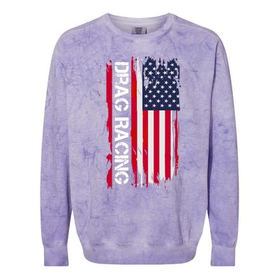 Drag Racing Colorblast Crewneck Sweatshirt