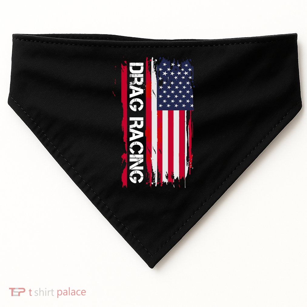 Drag Racing USA-Made Doggie Bandana