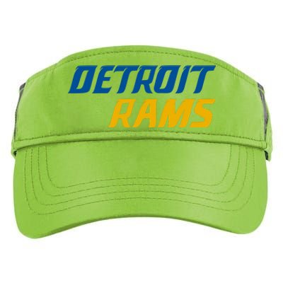 Detroit Rams Adult Drive Performance Visor