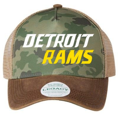 Detroit Rams Legacy Tie Dye Trucker Hat