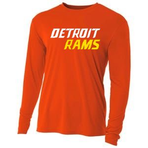 Detroit Rams Cooling Performance Long Sleeve Crew