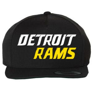 Detroit Rams Wool Snapback Cap