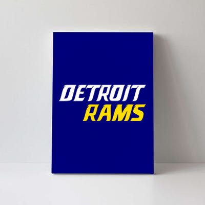 Detroit Rams Canvas