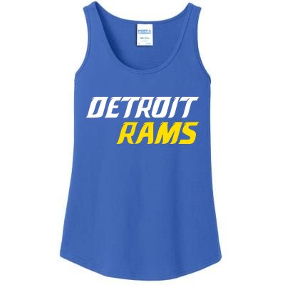 Detroit Rams Ladies Essential Tank