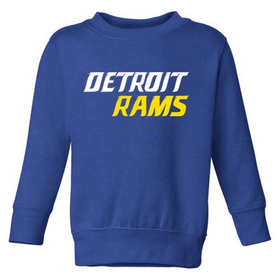 Detroit Rams Toddler Sweatshirt