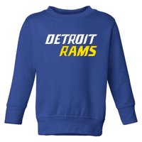 Detroit Rams Toddler Sweatshirt