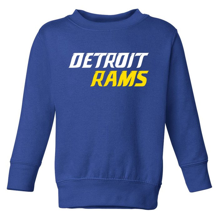 Detroit Rams Toddler Sweatshirt