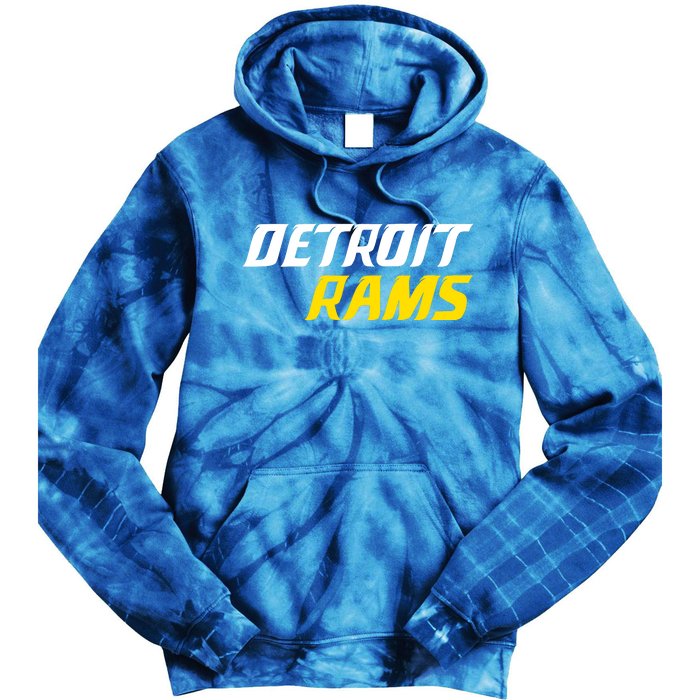 Detroit Rams Tie Dye Hoodie