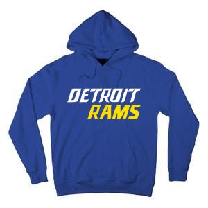 Detroit Rams Tall Hoodie