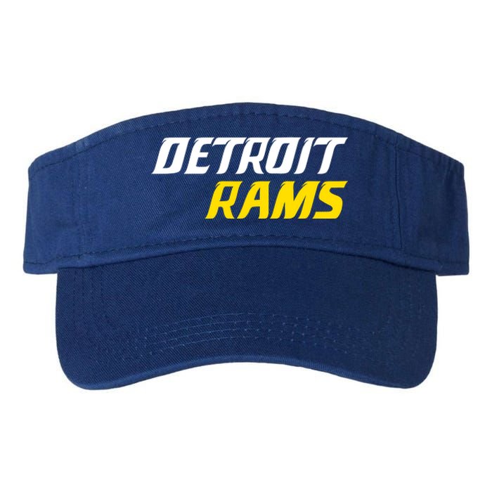 Detroit Rams Valucap Bio-Washed Visor