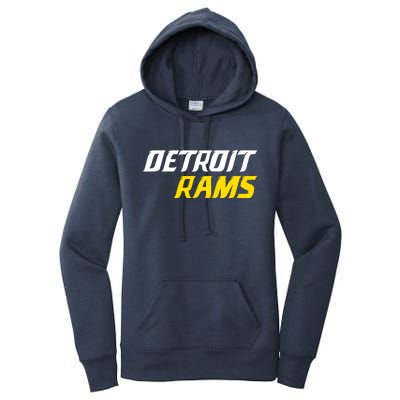 Detroit Rams Women's Pullover Hoodie