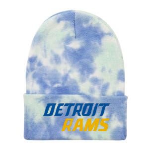 Detroit Rams Tie Dye 12in Knit Beanie