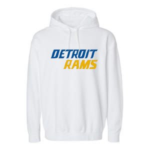 Detroit Rams Garment-Dyed Fleece Hoodie