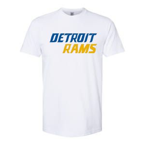 Detroit Rams Softstyle CVC T-Shirt