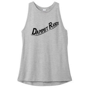 Dammit Randy Ladies PosiCharge Tri-Blend Wicking Tank