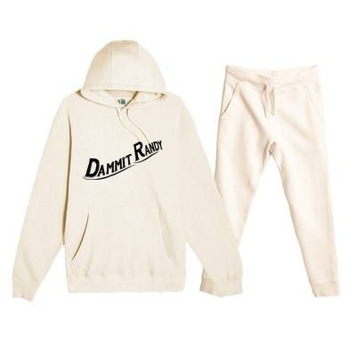 Dammit Randy Premium Hooded Sweatsuit Set