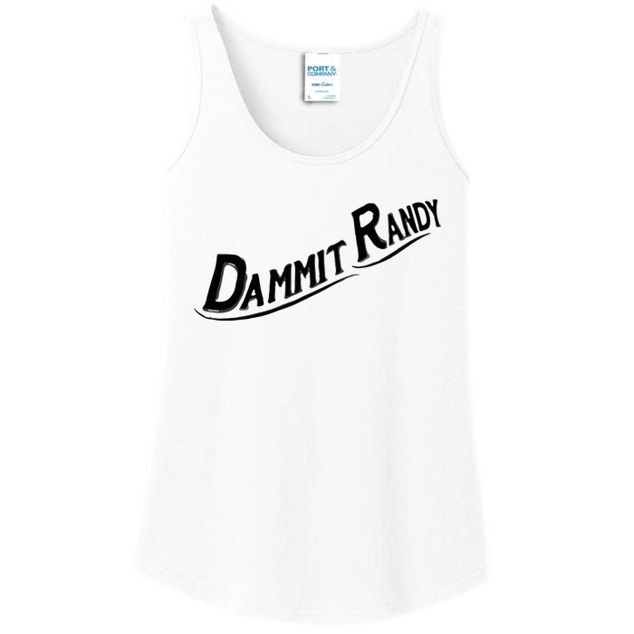 Dammit Randy Ladies Essential Tank