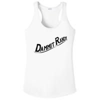 Dammit Randy Ladies PosiCharge Competitor Racerback Tank