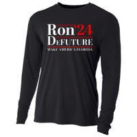 DeFUTURE Ron DeSantis 2024 Make America Florida Cooling Performance Long Sleeve Crew