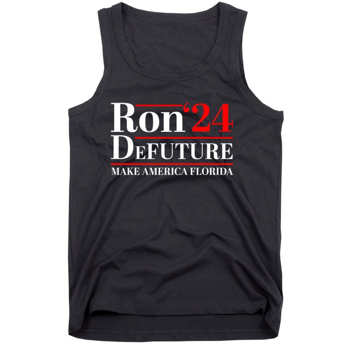 DeFUTURE Ron DeSantis 2024 Make America Florida Tank Top